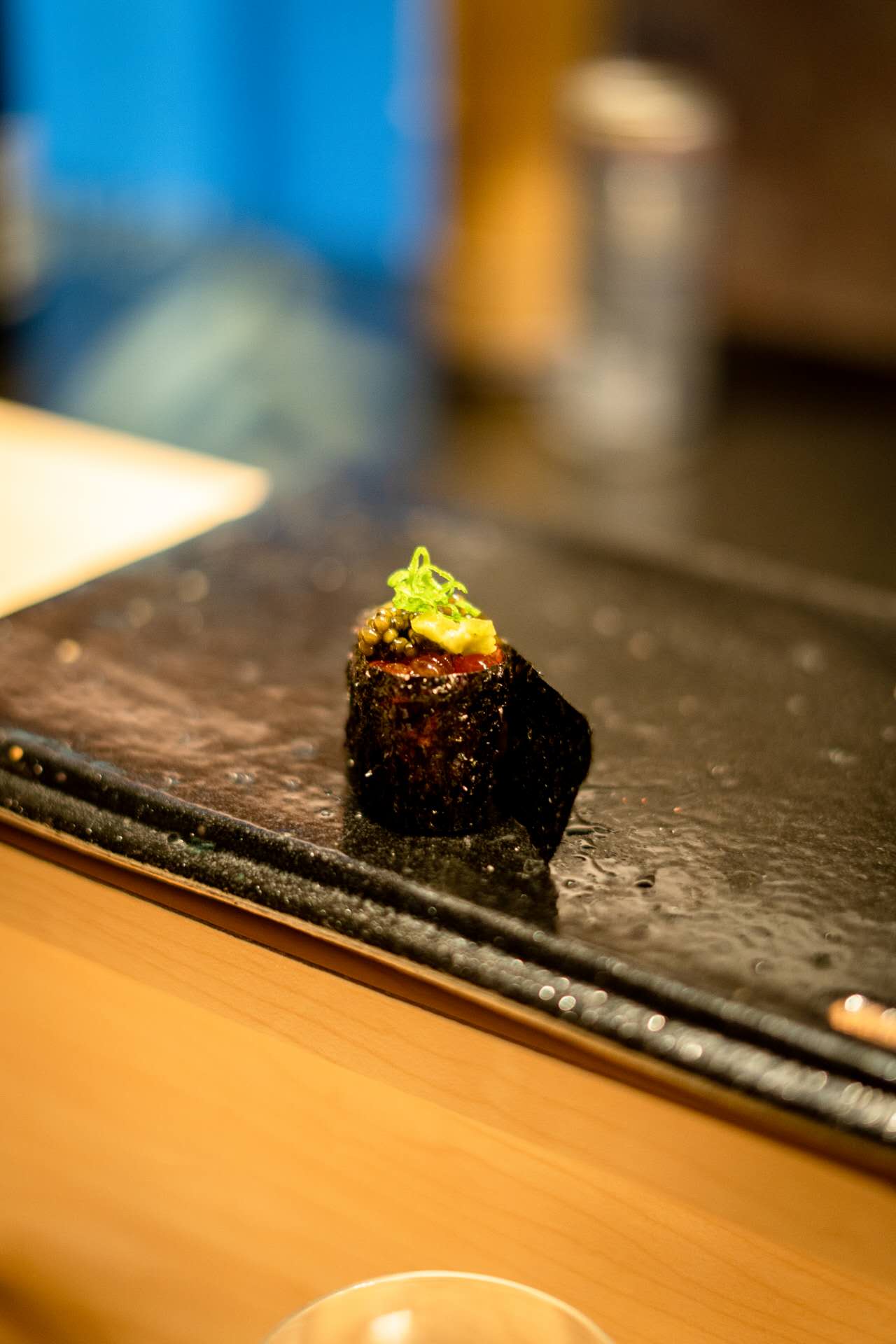 Akami lean tuna nigiri