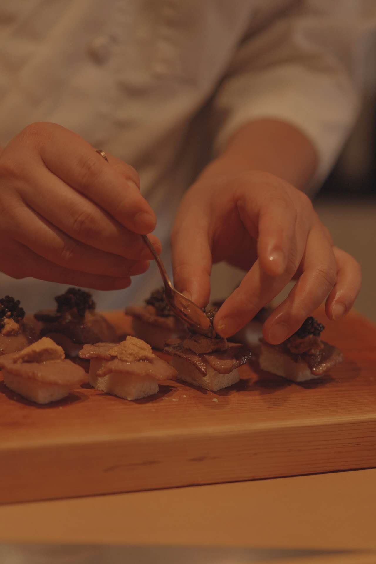 Premium nigiri course selection